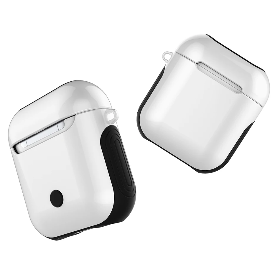 !ACCEZZ TPU+PC For AirPod Cover Case Protective Bluetooth Wireless Earphone Accessories For Apple Air pods Headphone Headset Box (2)
