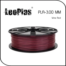 Worldwide Fast Delivery Direct Manufacturer 3D Printer Material 1 kg 2.2 lb 3mm Wine Red PLA Filament