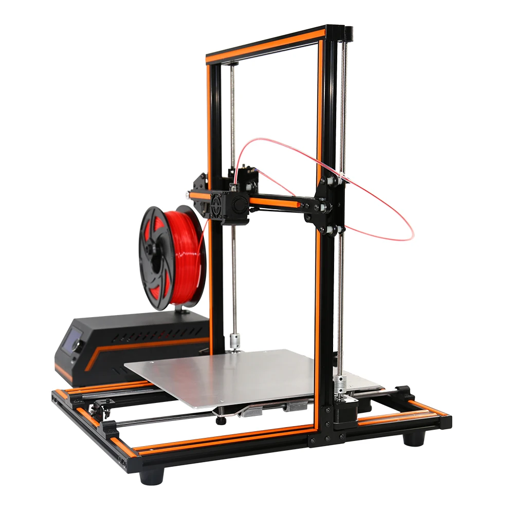 Anet E12 E10 3d принтер DIY Высокоточный 0 4 мм сопло экструдер Reprap Prusa i3 комплект с PLA нитью