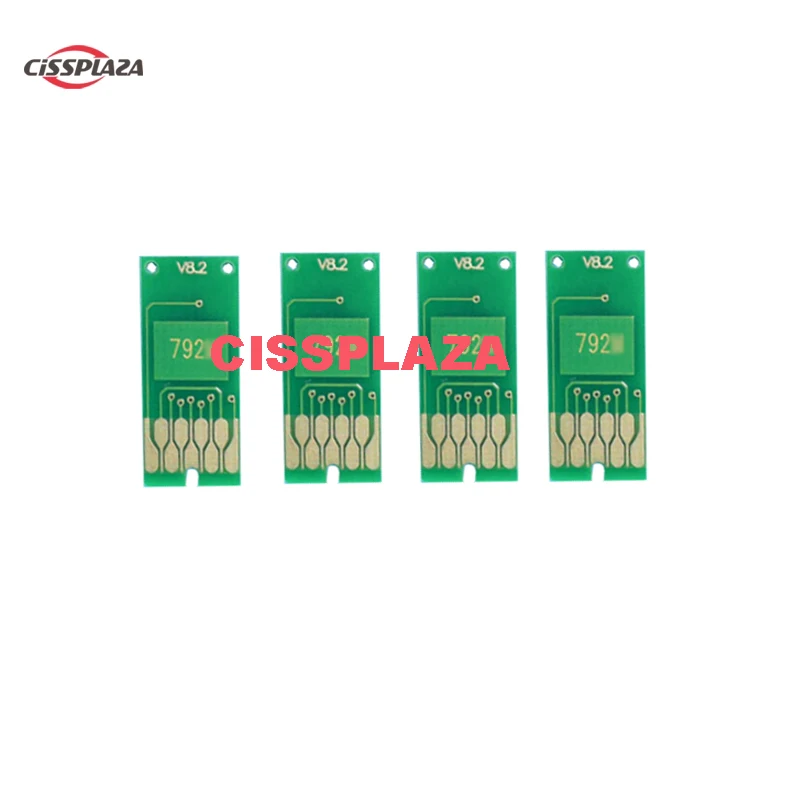 CISSPLAZA 10 комплектов T7921 t792 один раз чип совместимый для Epson WorkForce WF-5111 WF-5191 чипы принтера WF-5621