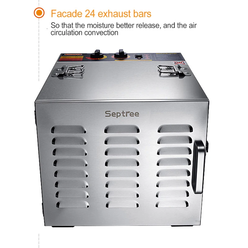 10 layers household dried fruit machine stainless steel fruits and 10 layers household dried fruit machine stainless steel fruits and vegetables dehydration food dryer machine 220v 50hz in dehydrators from home appliances