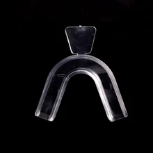 2 шт прозрачные термоформы отлитые зубы рта стоматологические лотки для отбеливания зубов защита десен щит для бокса Баскетбол