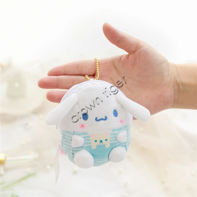 Мультфильм Аниме kawaii милый кот Мелодия плюшевые кошельки мягкие Cinnamoroll Собаки Мягкие плюшевые игрушки кошельки сумки для игрушек кулон девушки подарки