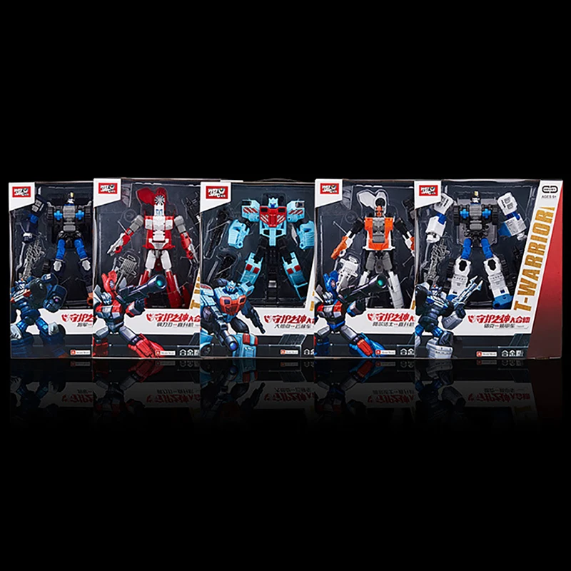 Трансформация Weijiang металлическая часть Oversize IDW Defender Figure игрушки 5в1 наборы