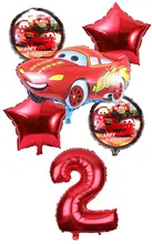 Floresta de julho Recém Bonito Brinquedo das Crianças Do Carro Ar Balões Folha Res Azul dos desenhos animados Do Carro para Crianças Funny Party & Aniversário decoração
