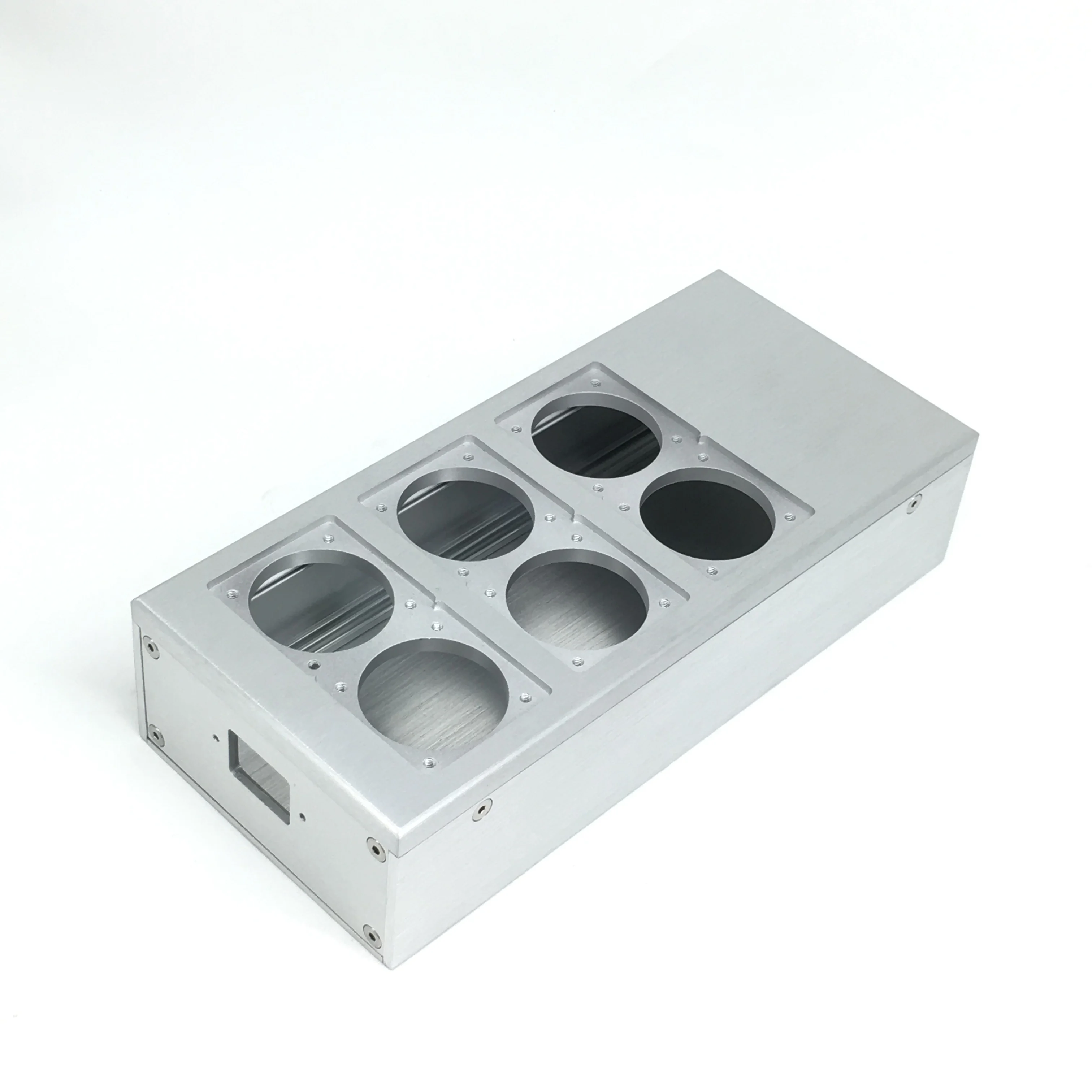 Полностью алюминиевый чехол HIFI с европейской розеткой шасси питания