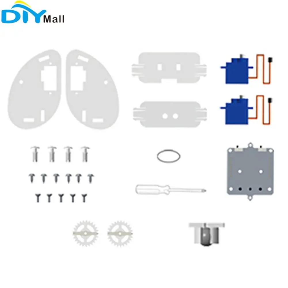 Кольцо: бит автомобиль образовательный умный робот DIY комплект для BBC микро: бит микробит - Комплект: DIY Kit no Board