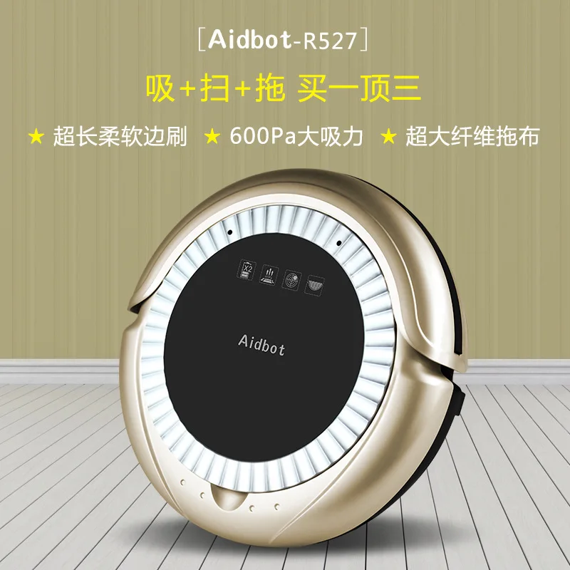 

2017 New Arrival Intelligent Vacuum Cleaner Robot Three In One Multi-functional Wet & Dry Mopping 7 Sweeping Suction Cleaners