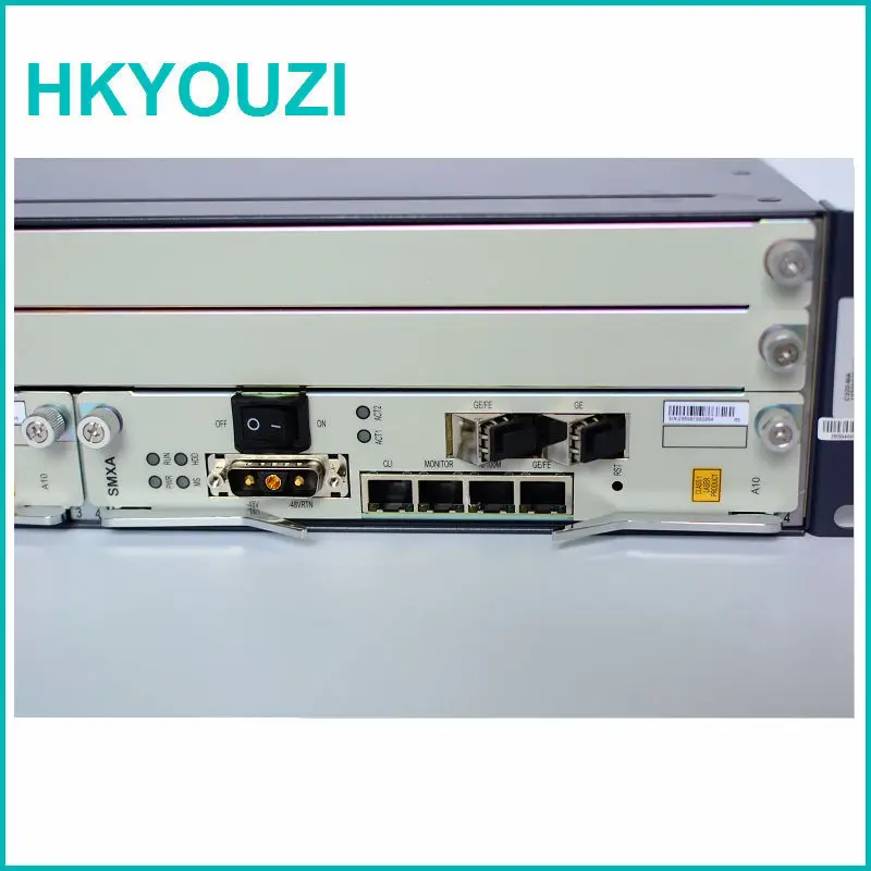 

IN STOCK ZXA10 C320 OLT, SMXA/1 Card*2PCS with 4port 1G uplink, control,DC power. support GPON and EPON