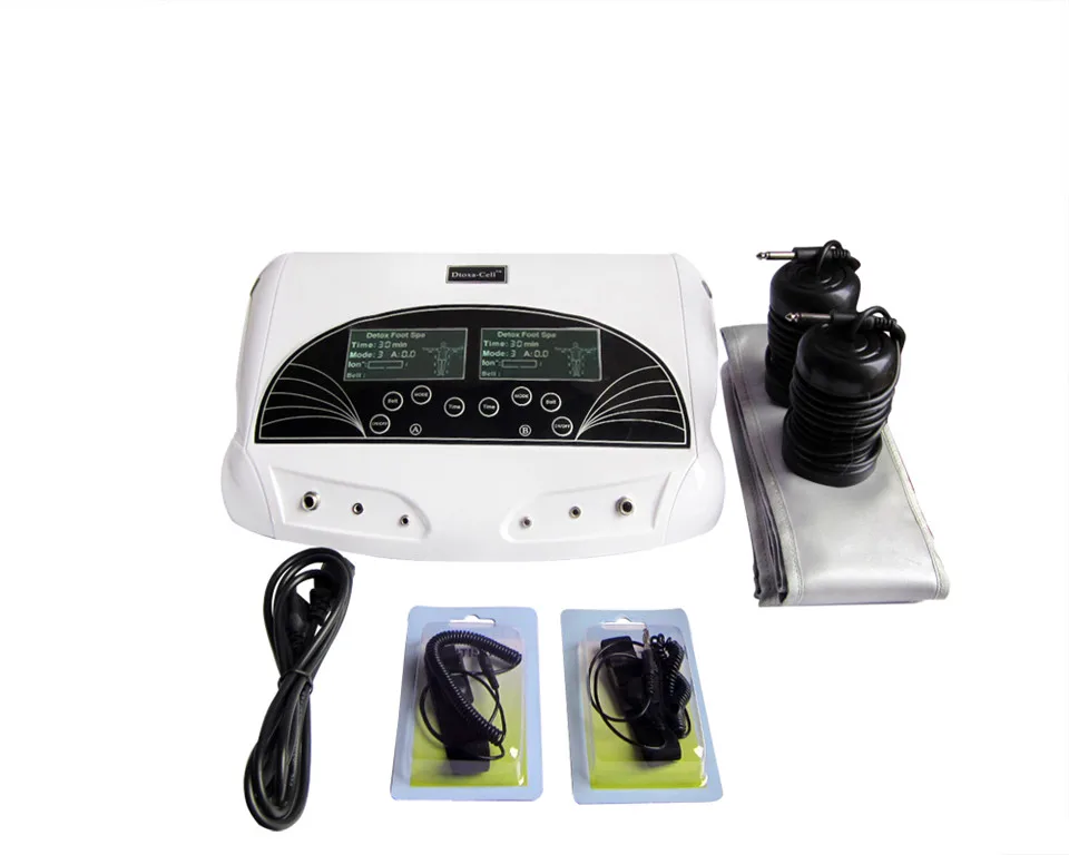 AH-62C Detox foot spa Dual person Foot Spa Massager Machine Ion Cleanse Foot Spa Device ionic detox foot spa FIR belt