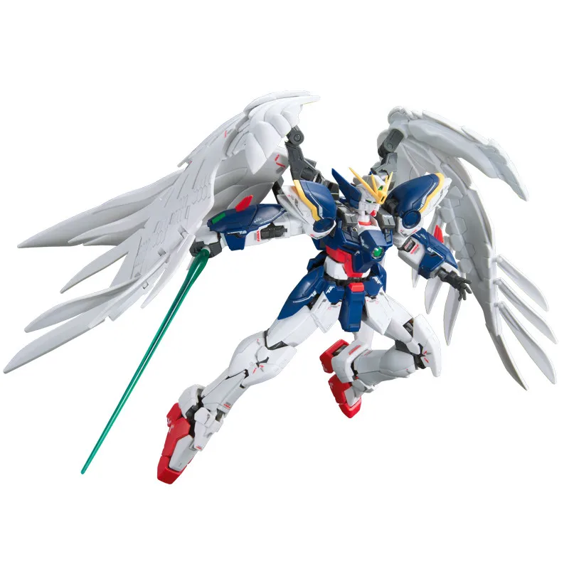 Аниме мобильный Костюм Япония RG 1/144 W Gundam Zero XXXG 00W0 модель Собранный робот фигурка