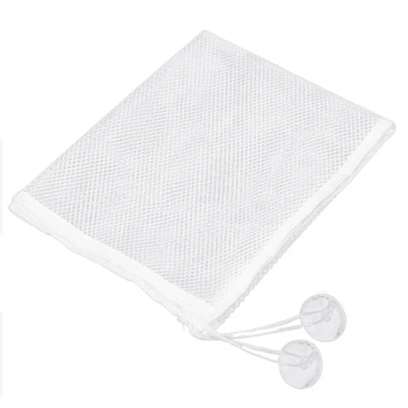 Eco-Friendly Baby Bath Bathtub Toy Mesh Storage Bag Suction Cup Mesh Bag Kinds Shower Toy Storage Bag Organizer Dropship