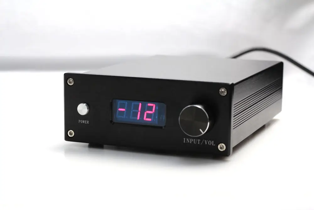 

HIFI PGA2311 Remote Volume Control Preamplifier Stereo Preamp With 4 Way Inputs Home Amplifiers