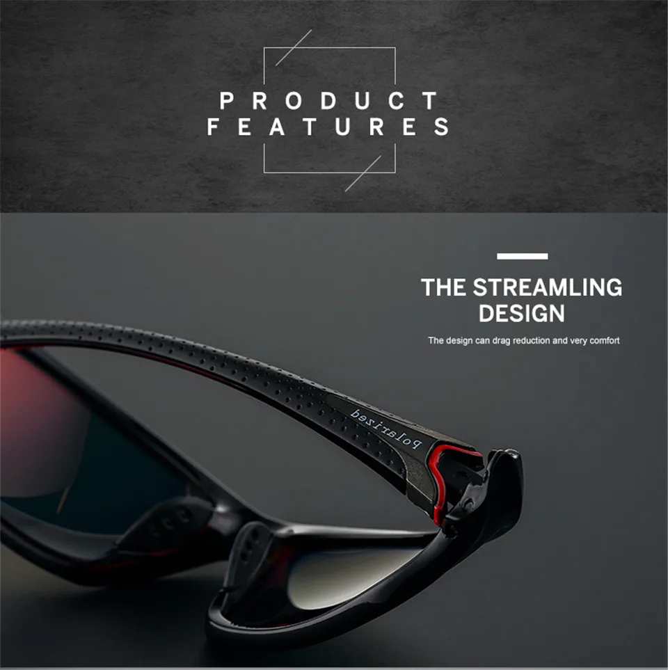 RILIXES 2018  High quality full-frame sport men Polarized sunglasses fashion sunglasses knight windshield sunglasses shade (16)