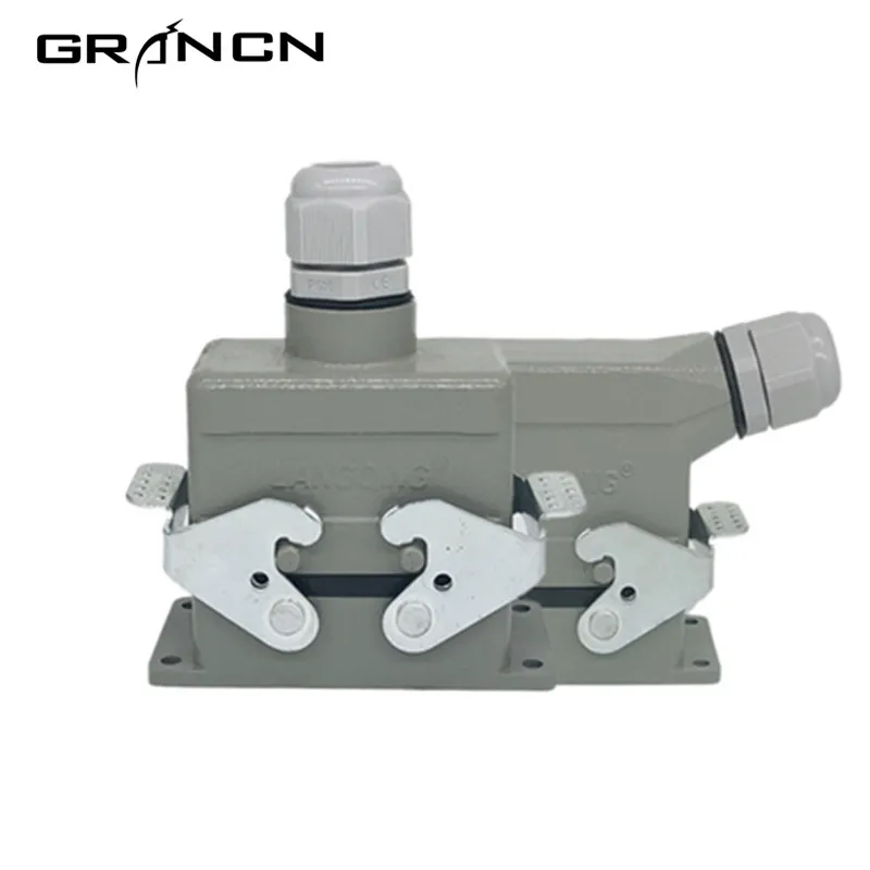 Grancn со сверхмощными разъемами HDC HE 006 1 M/F 6 + pe pin 16a500v водонепроницаемые тяжелых