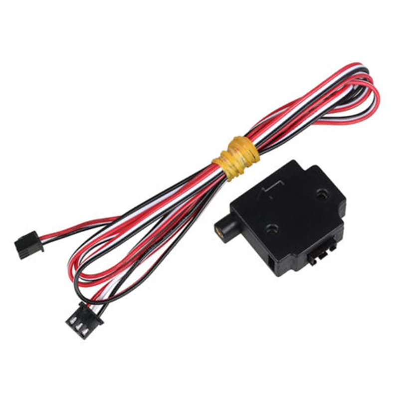 

1m/3.28ft 3D Printer Detection Module Plastic Black White Filament Break Detection Module Run-out Sensor For RepRap CR-10 Prusa