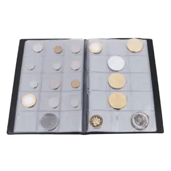

10 Pages 150 Pockets Large Coin Album PVC Coins Holders Storage Money Collection Book Gift for Coins Collector Home Decoration