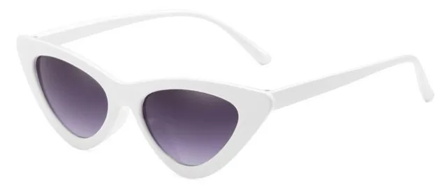 Новая милая Модная стильная женская обувь солнцезащитные очки «кошачий глаз» Для женщин Винтаж абсолютно небольшие солнцезащитные женские очки оculos de sol UV400 - Цвет линз: 5