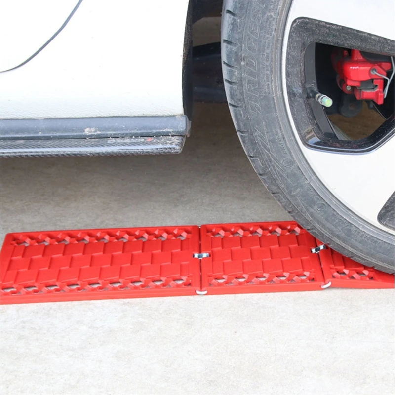 

2 Pcs Escaper Traction Mats Tires Grip Tracks Car Safety Snow Mud Sand Rescue