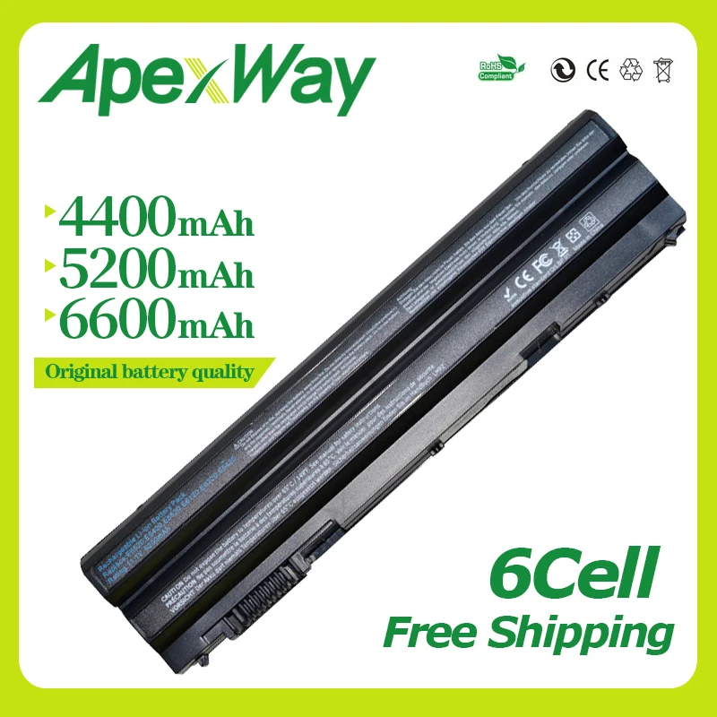 

Apexway Battery For Dell Latitude E5420 E5430 E6420 E6430 E6520 E5530 M5Y0X HCJWT T54FJ 911MD 4YRJH PRRRF KJ321