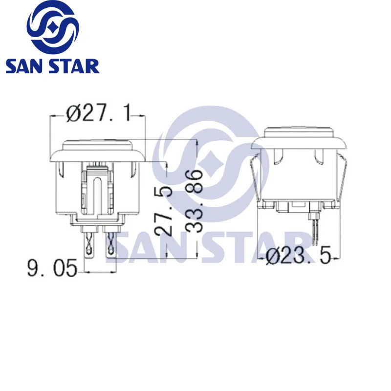 push button 8 dia 800x800
