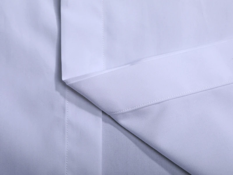 Винтаж Классический Белый Черный Мужские рубашки с длинным рукавом вышивка тонкий офис рубашка Camisa социальной Masculina для мужчин s