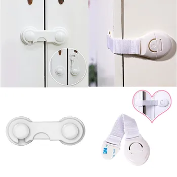 

2019 1PC New Baby Infant Safety Door Drawer Locks Toddler Kids Protector Safety Cover Closet Door Locks