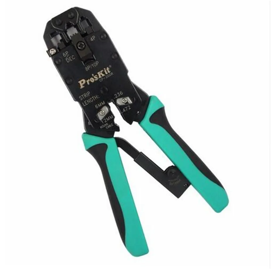 

4 in 1 Professional Crimping and Cuts Tool (205mm) Network, Hair Extension Tools Hand Tools