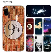 

Transparent Soft Silicone Phone Case Slytherin Hogwarts School Harry Potter for iPhone XS X XR Max 8 7 6 6S Plus 5 5S SE