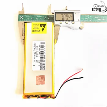 

Liter energy battery Good Qulity 3.7V,10000mAH 9070130 Polymer lithium ion / Li-ion battery for tablet pc BANK,GPS,mp3,mp4