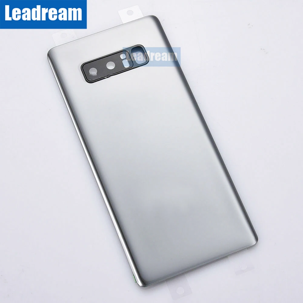 

20PCS Back Battery Door Housing Cover Rear Glass with Camera Lens Adhesive for Samsung Galaxy Note 8 N950 N950F Free DHL