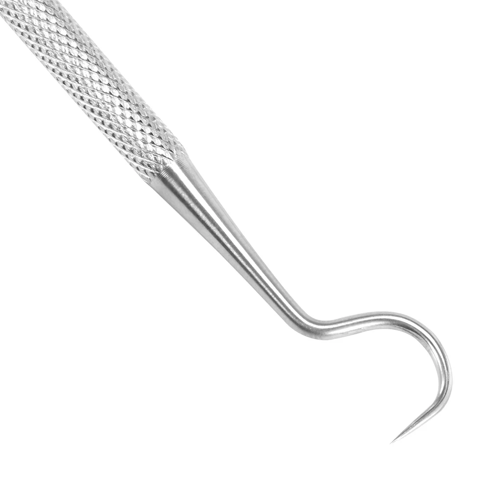 

1pcs Double Ended Dentist Teeth Clean Hygiene Explorer Probe Hook Pick Stainless Steel Dental Tool Products Tools