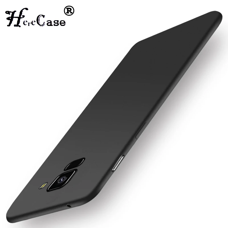 HereCase для Samsung Galaxy A8 2018 чехол мягкий силиконовый матовый A6 Plus J6 J4 J8 J3 J5 J7 2017