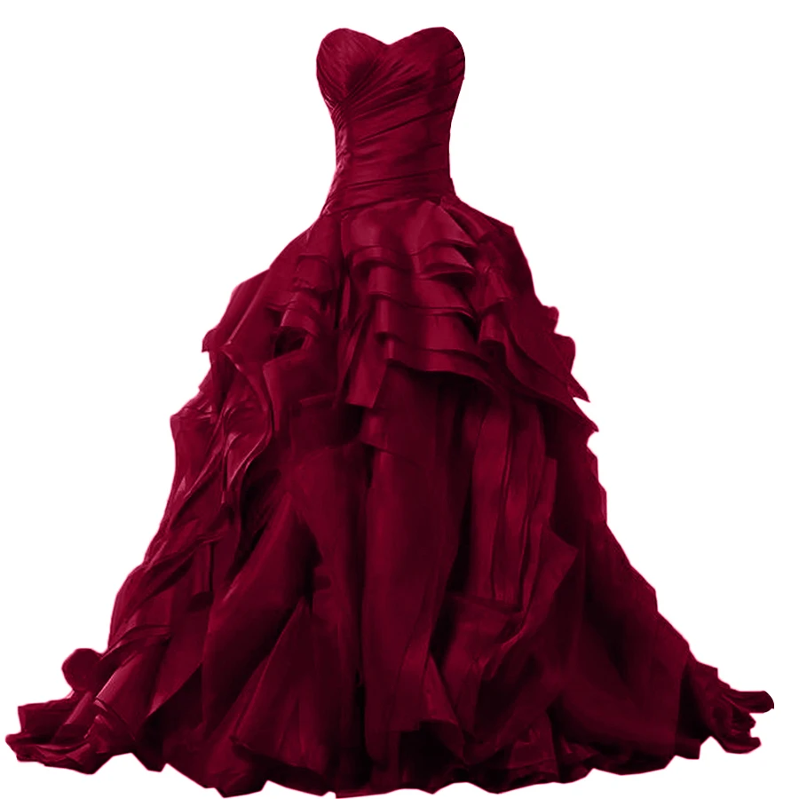 Red Wine Quinceanera Dress For 15 Year Girl Ball Gown Sweetheart ...