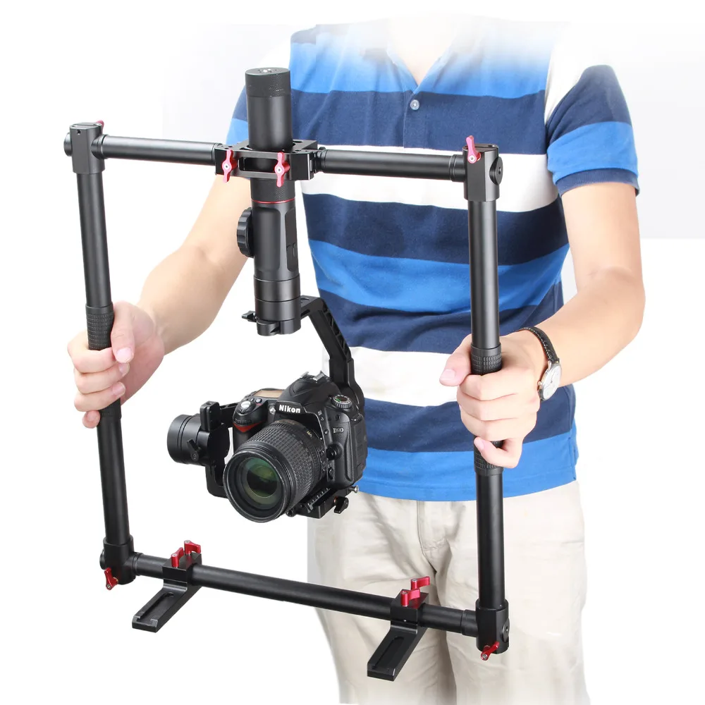 Двойная Ручка для DJI Ronin S Feiyu AK2000 AK4000 Zhiyun Crane Plus/Crane 2 AFI Moza air 2 Gimbal ручные аксессуары