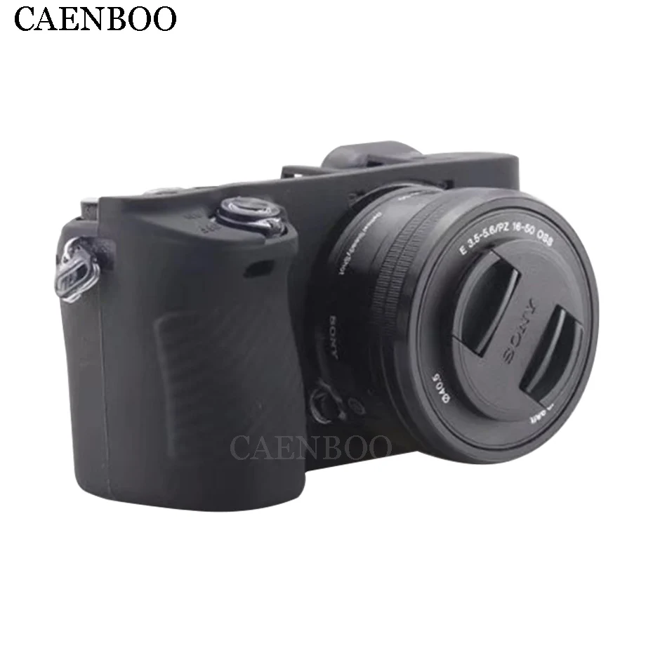 CAENBOO сумка для камеры Мягкий силиконовый резиновый защитный чехол для корпуса камеры чехол для Sony A6300 Universal универсальный 16-70 мм/50 мм