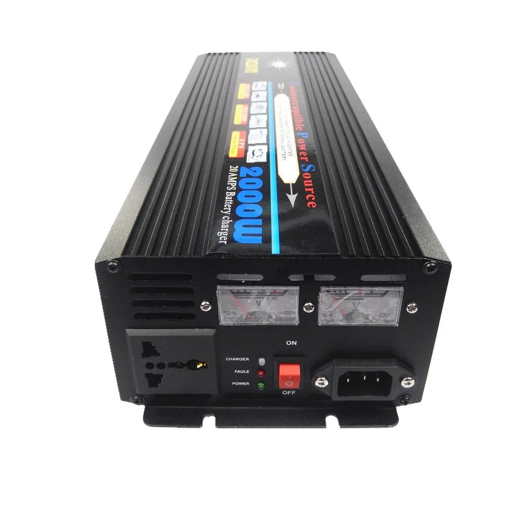 High quality modified wave Power Inverter 2000W DC24V TO AC220V UPS