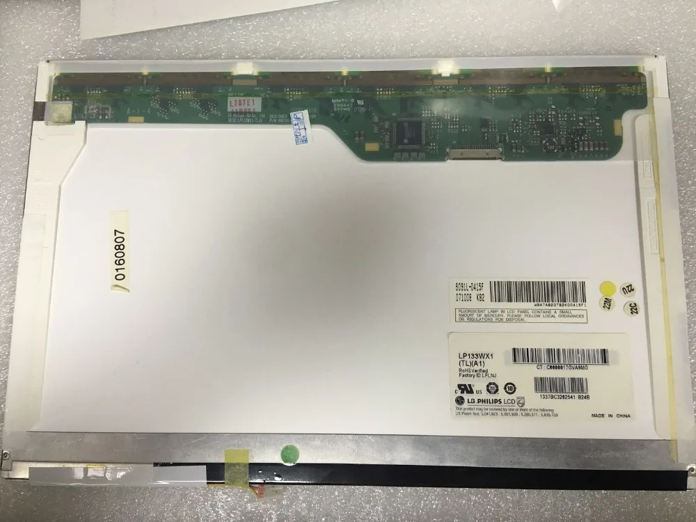 Бесплатная доставка для macbook 13 3 &quotA1181 ЖК-экран LP133WX1 TLA1 (TL) (A1) display1280 * 800 20PIN |