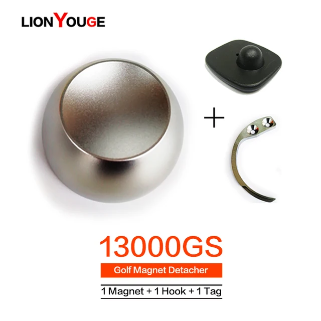US $19.88 13000GS EAS System Tag Remover Original Magnet Golf Detacher Security Lock Key For Supermarket Clot