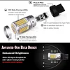IJDM No Hyper Flash 7443 W21/5W LED para Ford Mustang Luz de señal de giro/bombillas DRL y T10 W5W luces de estacionamiento LED 12V ► Foto 3/6