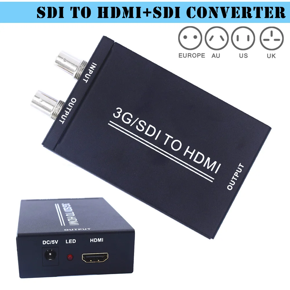 

Premium 3G/SDI to HDMI Converter Support 3G-SDI HD-SDI SD-SDI Broadcast Level LSMK99