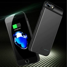 Чехол для батареи ультра тонкий для iPhone 6 7 8 6s Plus чехол для зарядного устройства зарядное устройство Внешний блок