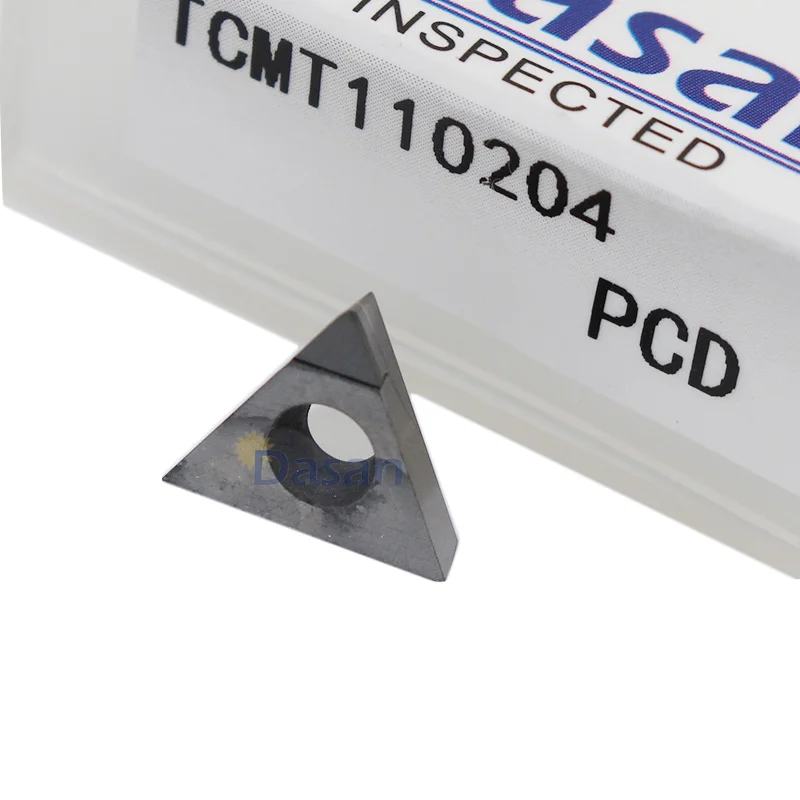 10 шт. TCMT110204 лезвие PCD TCMT 110208 токарный станок с алмазным наконечником нож ЧПУ