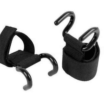 

New 1 Pair Strong Hook Grips Straps Train To The Next Level Weight Lifting Strength Training LMH66