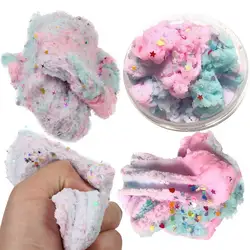 HIINST антистресс слизь красочный смешивания облако Cotton Candy слизь Squishy Ароматические стресс дети глины игрушки ap19m30 челнока