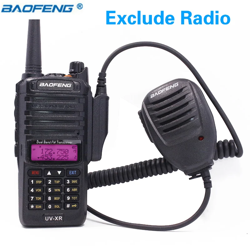 2x Radio Speaker Mic Microphone For Baofeng UV 5R A Plus BF 888S UV 5RC Uv 5rb