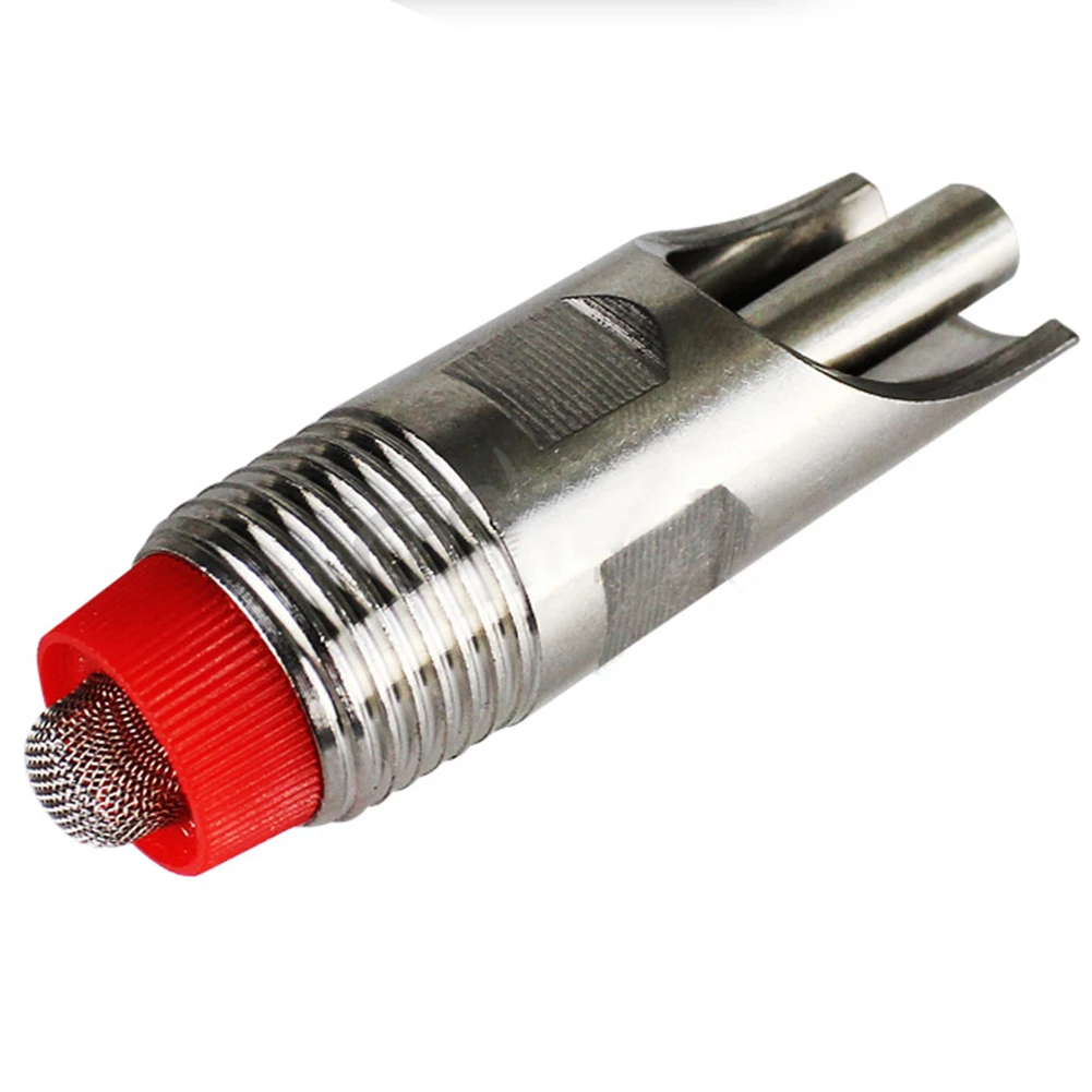 

New Stainless Steel Farm Animals Feeding Watering Supplies Useful Pig Nipple Automatic Sheep Water Drinker