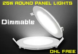 Лидер продаж! Светодиодный потолочный светильник DimmableNatural белый/теплый белый/холодный белый AC110-220V светодиодный свет панели с Драйвером
