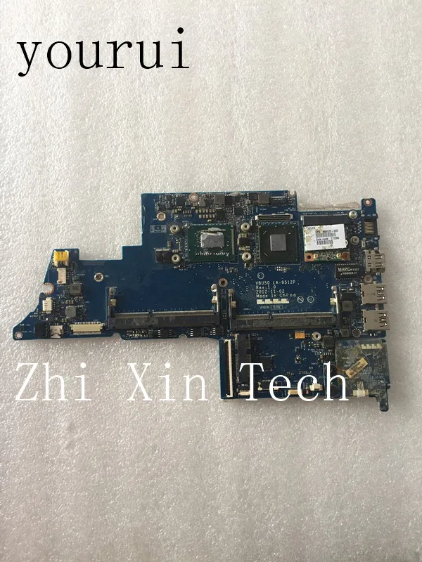 Yourui для HP Envy 4-1220TX материнская плата портативного компьютера с i5-3337u процессор VBU50