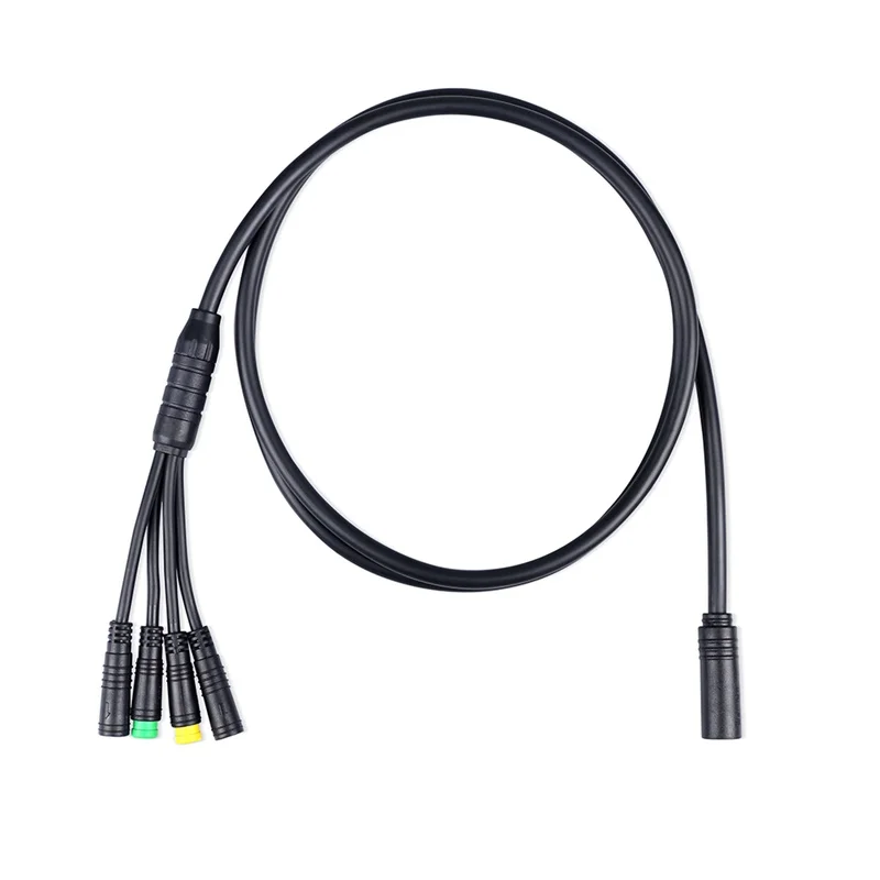 Excellent Waterproof 1T4 EB-Bus Cable Harness for Bafang BBS BBS01 BBS02 BBSHD Mid Motor Display Brake Lever Thumb Throttle Connector 1 Excellent Waterproof 1T4 EB-Bus Cable Harness for Bafang BBS BBS01 BBS02 BBSHD Mid Motor Display Brake Lever Thumb Throttle Connector 1